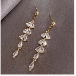 ❤️ FREE Tiered Rhinestone Boho Peasant Hipster Classy Chic Party Hip Earrings